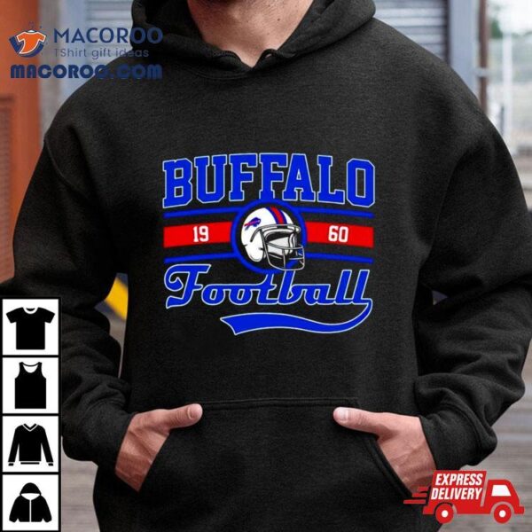 Buffalo Bills Football Est 1960 Helmet Shirt