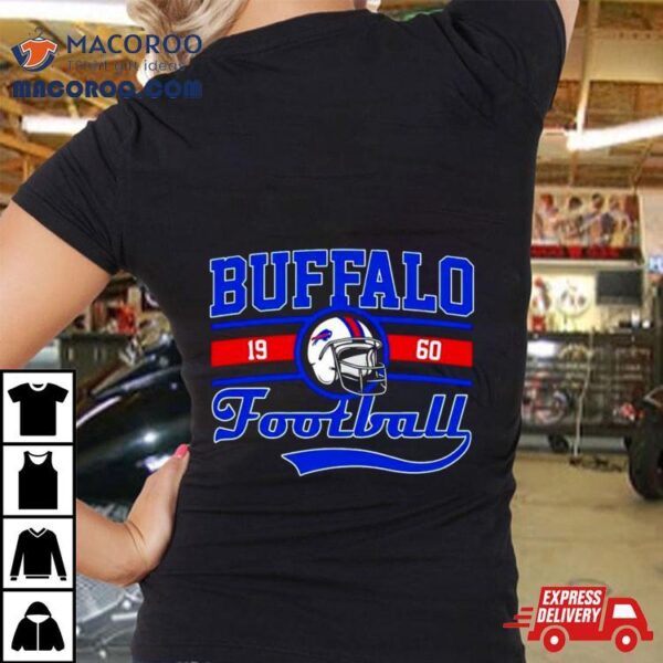 Buffalo Bills Football Est 1960 Helmet Shirt