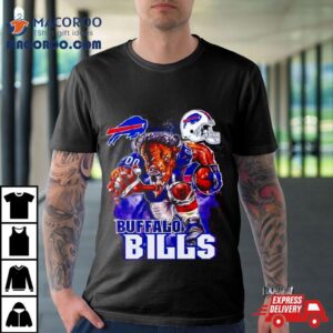 Buffalo Bills Mascot Helme Tshirt