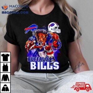 Buffalo Bills Mascot Helme Tshirt