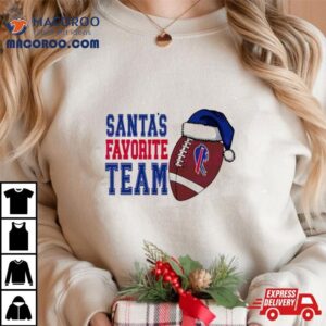 Buffalo Bills Santas Favorite Football Team Tshirt