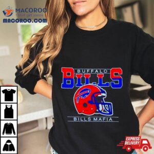 Buffalo Billsmafia Helmet Blue Tshirt