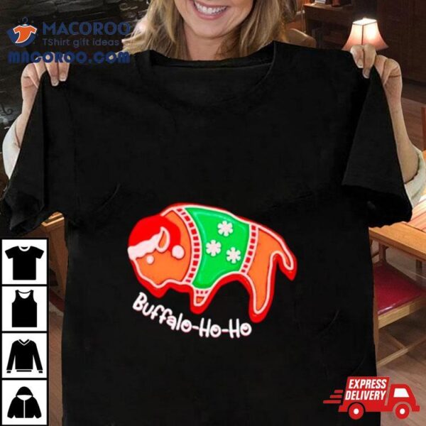 Buffalo Ho Ho Buffalo Bills Christmas Shirt