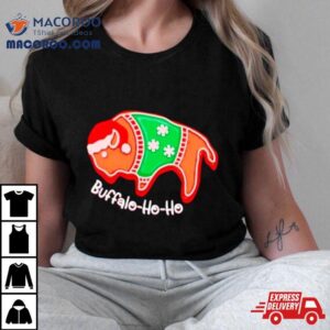 Buffalo Ho Ho Buffalo Bills Christmas Tshirt