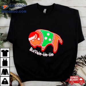 Buffalo Ho Ho Buffalo Bills Christmas Tshirt