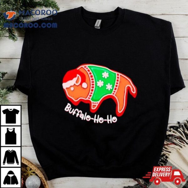 Buffalo Ho Ho Buffalo Bills Christmas Shirt