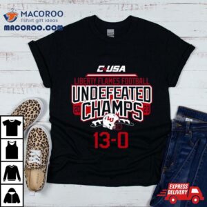 C Usa Liberty Flames Football Undefeated Champs Tshirt