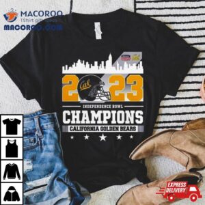 California Golden Bears 2023 Independence Bowl Champions Skyline T Shirt