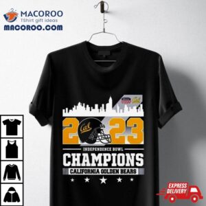 California Golden Bears Independence Bowl Champions Skyline Tshirt