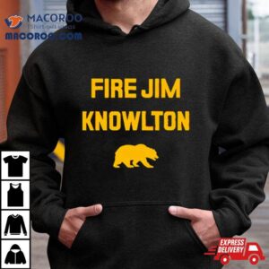 California Golden Bears Fire Jim Knowlton Shirt