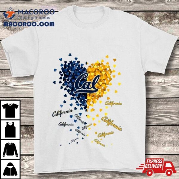 California Golden Bears Tiny Heart Shape 2023 Shirt