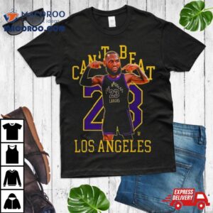 Can T Beat La X Crazy Bron Los Angeles Lakers Tshirt