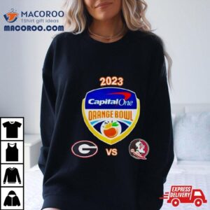 Capital One Orange Bowl Georgia Vs Florida State Hard Rock Stadium Miami Gardens Fl Cfb Bowl Game Tshirt