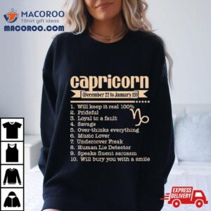 Capricorn December To January Tshirt