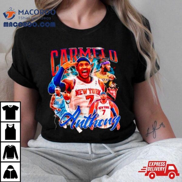 Carmelo Anthony Basketball Legend Shirt