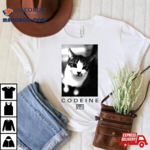 Cat Codeine Sweetie Tshirt