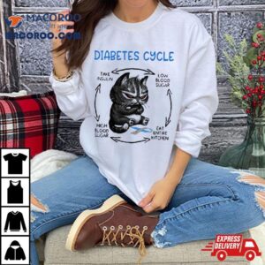 Cat Diabetes Cycle Shirt