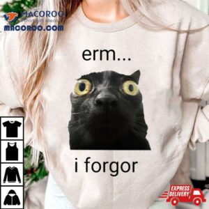 Cat Erm I Forgor Tshirt