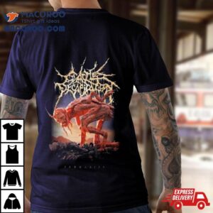 Cattle Decapitation Merch Terrasite Spring Tour Tshirt