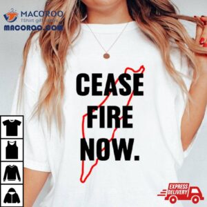 Cease Fire Now Free Palestine Tshirt