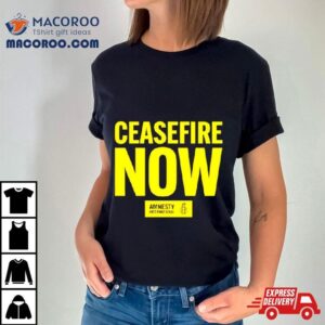 Ceasefire Now Amnesty International Tshirt