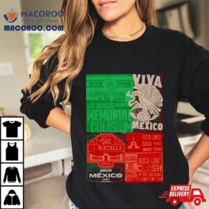 Checkered Flag Sports Clash At The Coliseum Mexico Series Tshirt