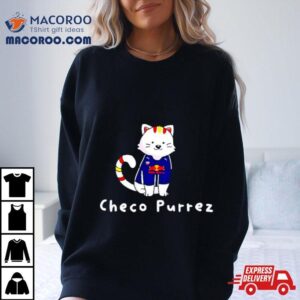 Checo Purrez Kitty Tshirt