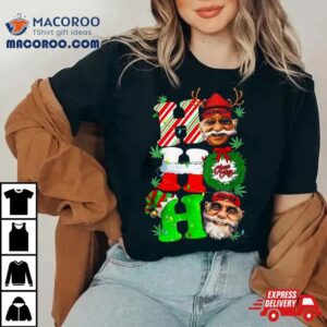 Cheech Amp Chong Xmas Ho Ho Ho Christmas Tshirt