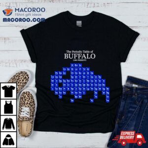 Chemistry The Periodic Table Of Buffalo Tshirt