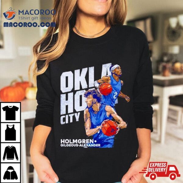 Chet Holmgren Shai Gilgeous Alexander Oklahoma City Thunder Shirt