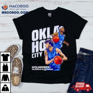 Chet Holmgren Shai Gilgeous Alexander Oklahoma City Thunder Tshirt