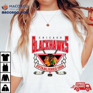 Chicago Blackhawks Hockey Retro Tshirt