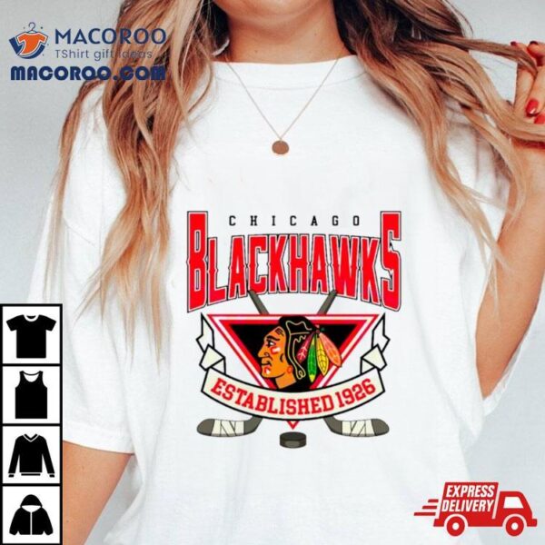 Chicago Blackhawks Hockey 1926 Retro Shirt