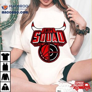 Chicago Bulls Snipe Squad Logo Tshirt