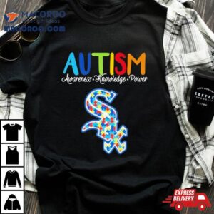 Chicago White Sox Autism Awareness Knowledge Power Tshirt