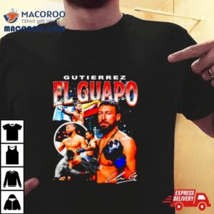 Chris Gutierrez El Guapo Ufc Fight Night Signature Tshirt