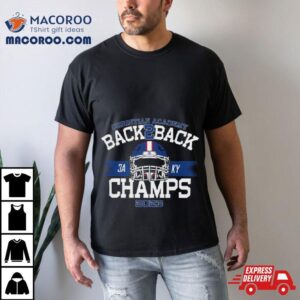 Christian Academy Back Back Football Champs Tshirt