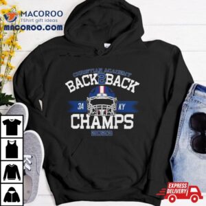 Christian Academy Back Back Football Champs Tshirt