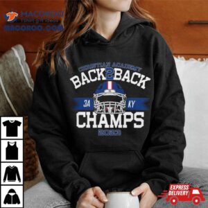 Christian Academy Back Back Football Champs Tshirt