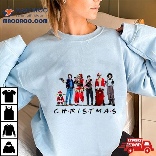 Christmas 2023 All Iconic Characters Shirt