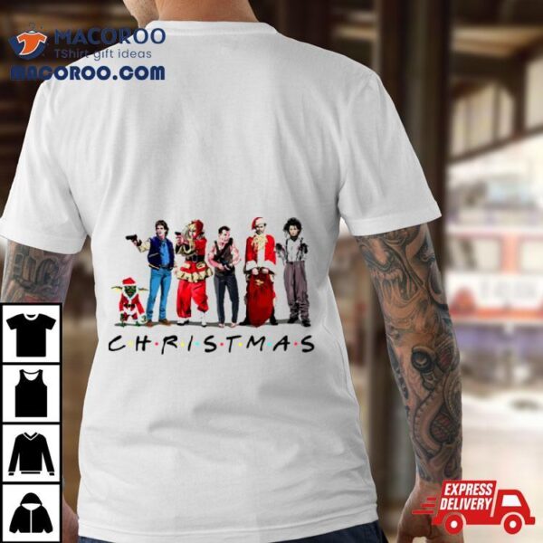 Christmas 2023 All Iconic Characters Shirt