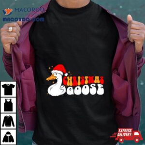 Christmas Goose Santa Shirt