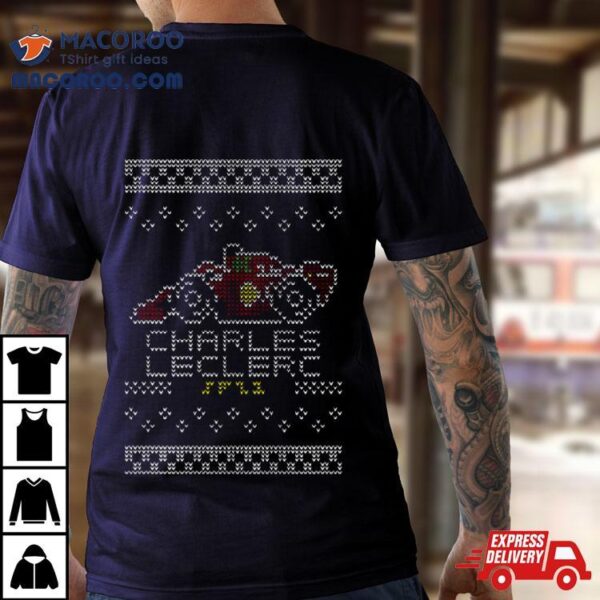 Christmas Pixel Charles Leclerc Shirt