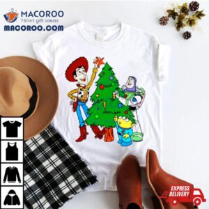 Christmas Toy Story Woody And Buzz Lightyear Tshirt