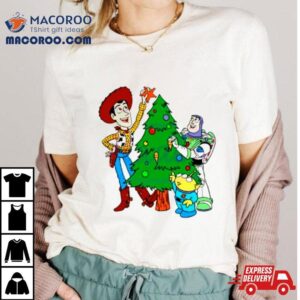 Christmas Toy Story Woody And Buzz Lightyear Tshirt