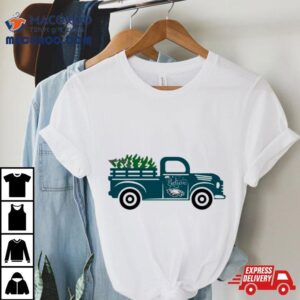 Christmas Tree Truck Believe Philadelphia Eagles Shirt