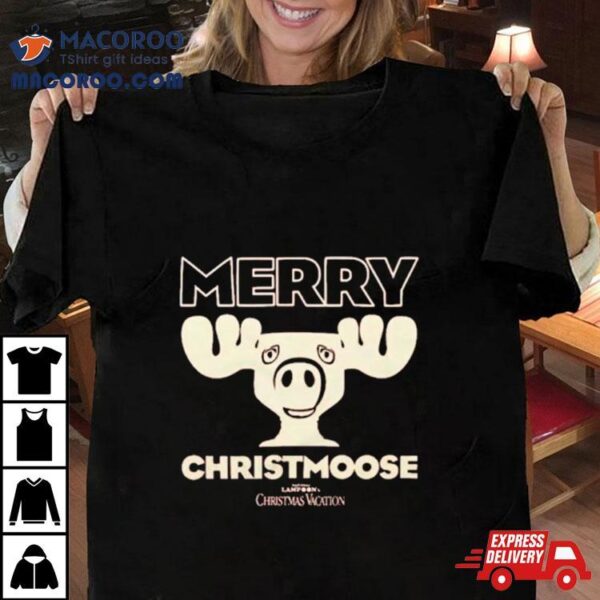 Christmas Vacation Merry Christmoose Retro Shirt