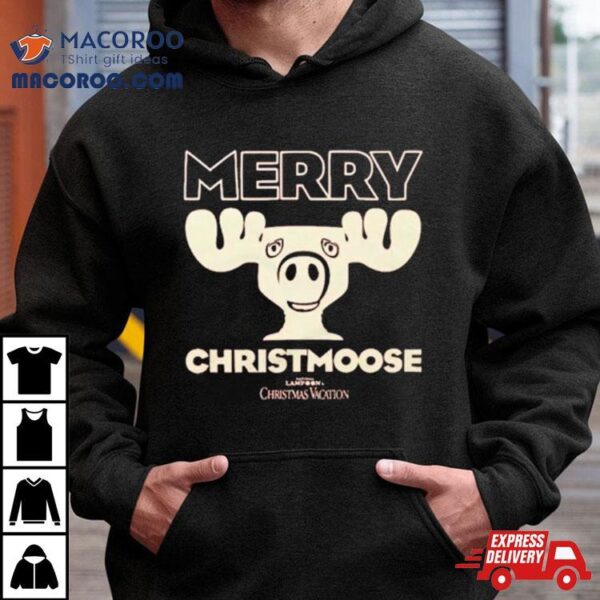 Christmas Vacation Merry Christmoose Retro Shirt