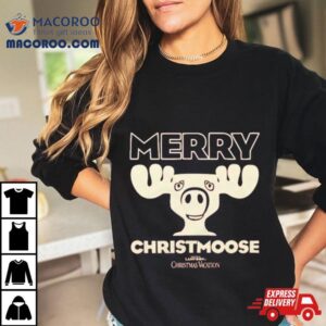 Christmas Vacation Merry Christmoose Retro Tshirt