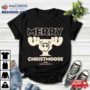 Christmas Vacation Merry Christmoose Retro Tshirt